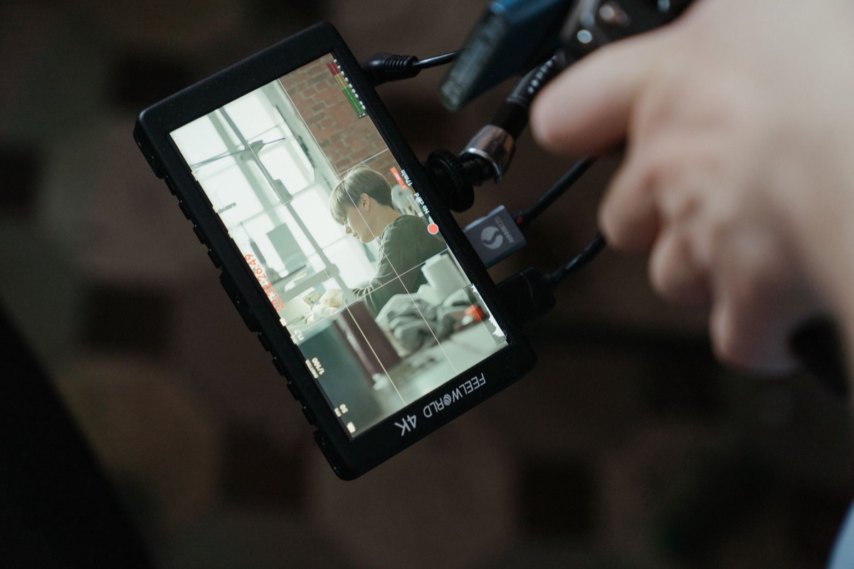 Lecture d'une vidéo sur un smartphone