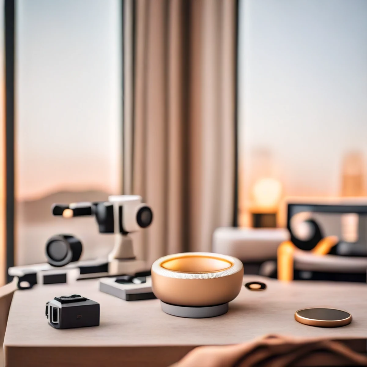 Professionele videografie apparatuur voor beauty vloggers.