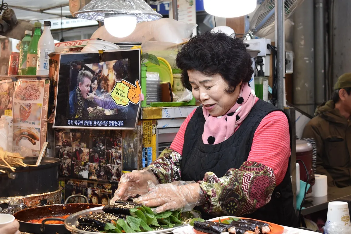 대한민국, 서울, 전통 시장, 광장시장, 자연, 거리, 풍경, 필름 촬영, 야경