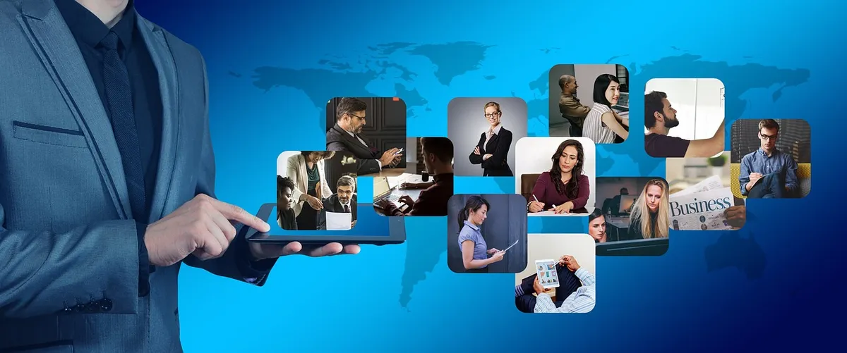 network, business, man, tablet, connection, connected, together, global, globalization, group, action, information, interaction, internet, communication, media,