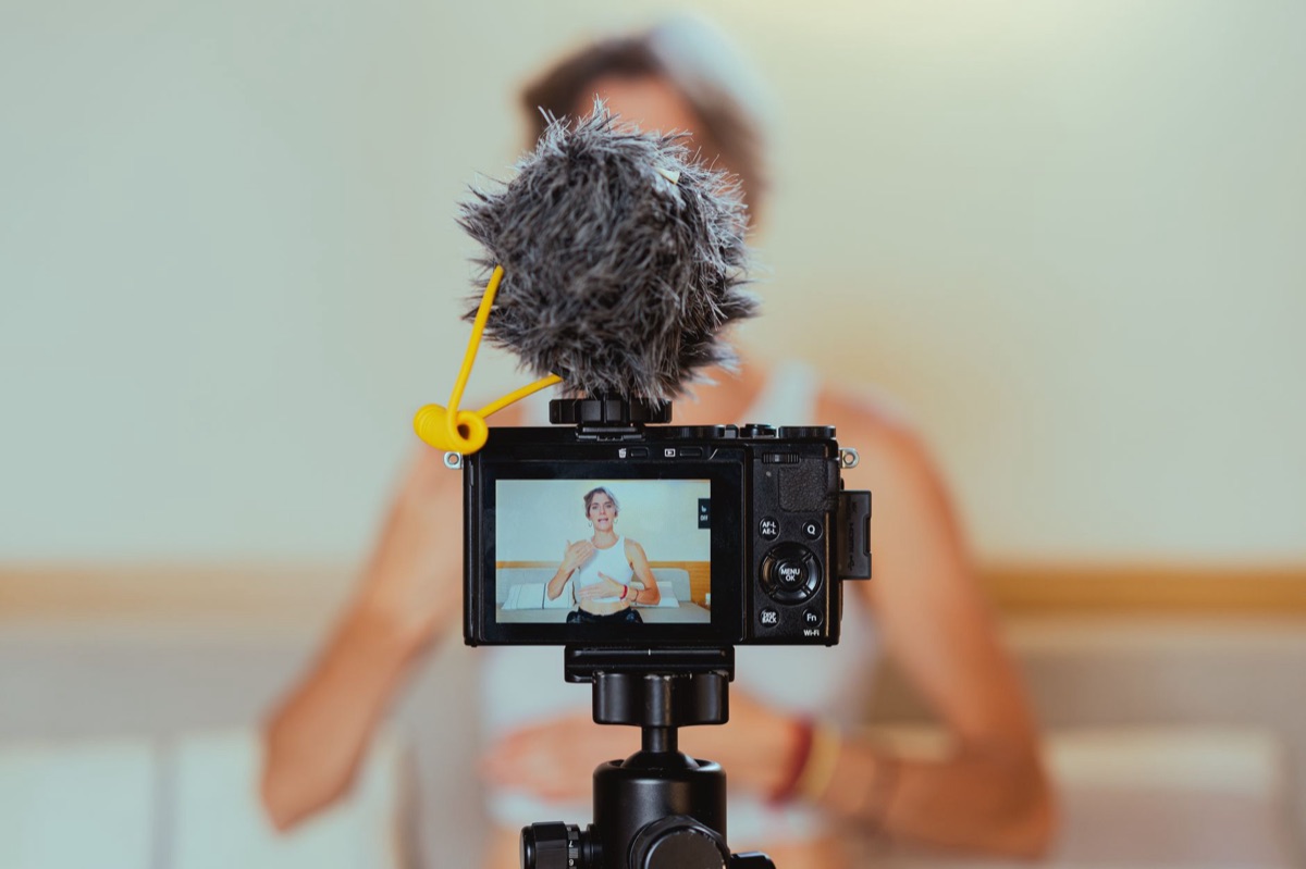 equipo de vlogging profesional