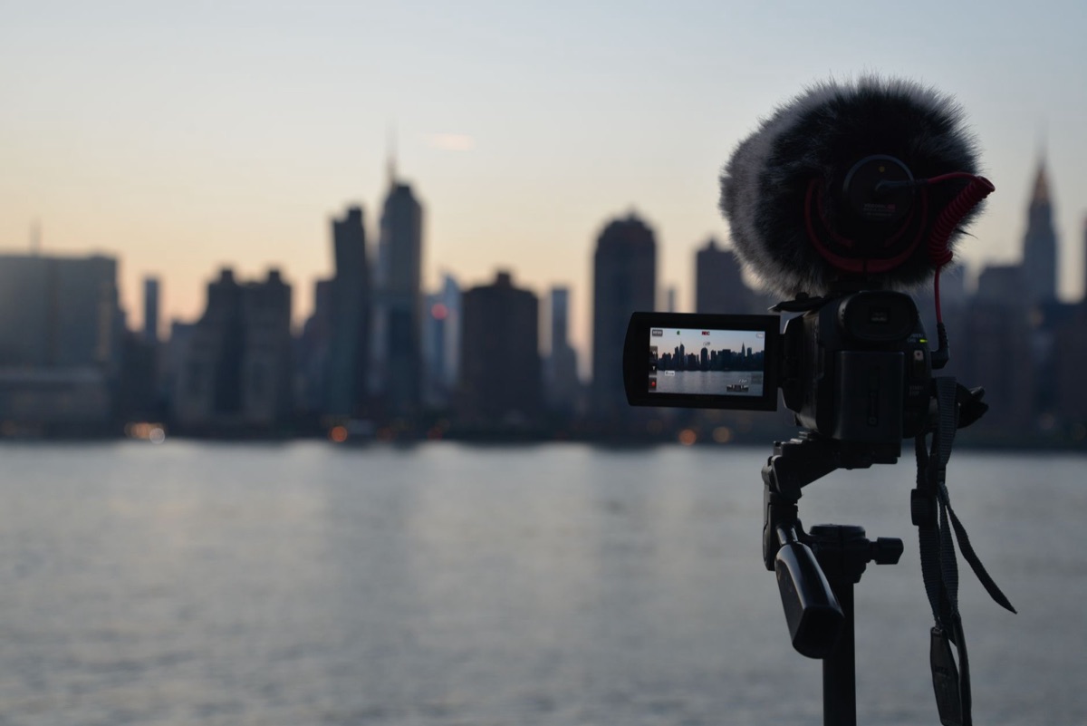 attrezzatura professionale per la creazione di video