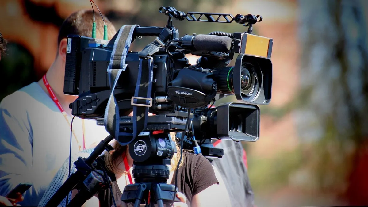 camera operator, operator, tv, camera, live, movie, recording, watch tv, filming, video camera, film, rotate, tv camera, film team, film camera, broadcast, tran